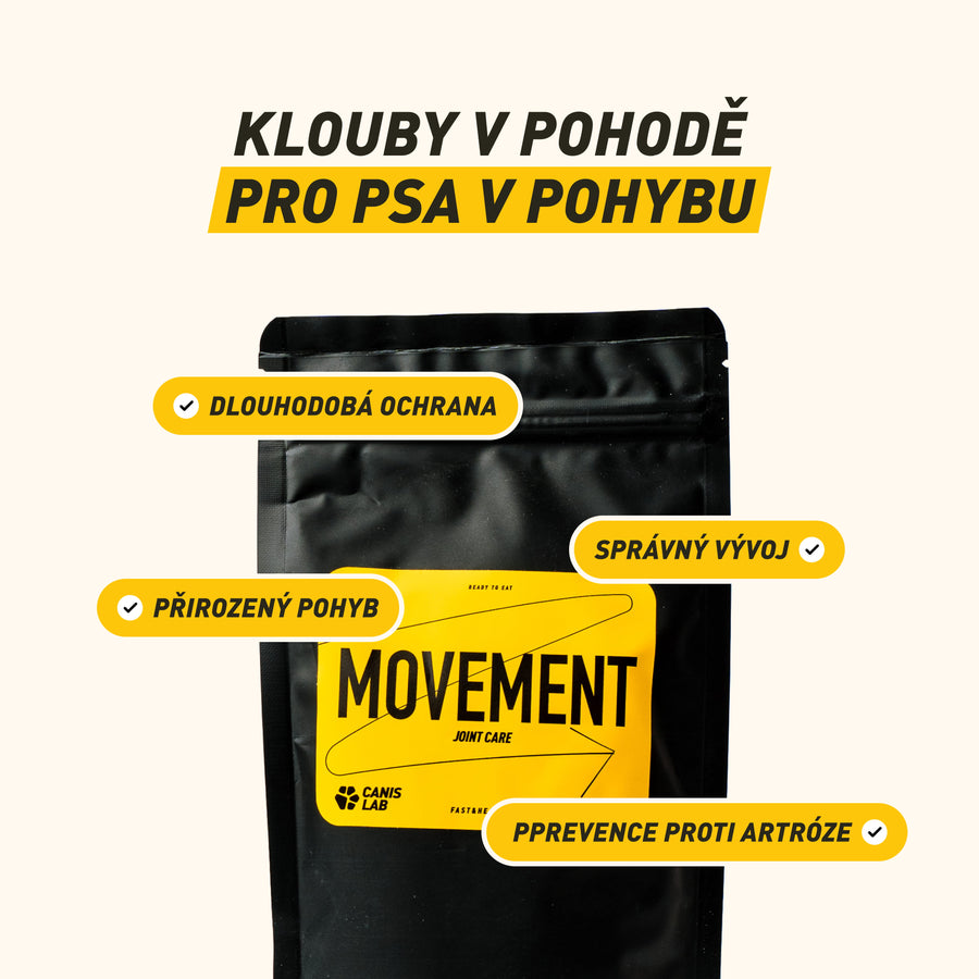 Movement | Kloubní výživa pro ochranu kloubů, šlach, vazů a chrupavek psa