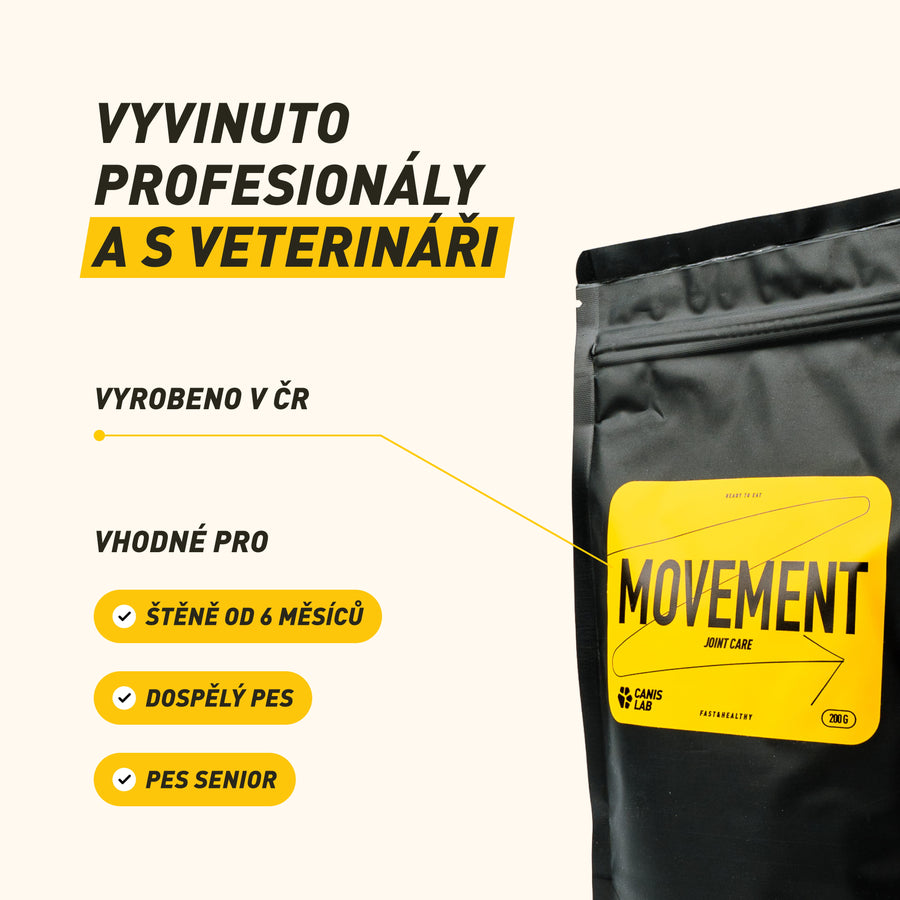 Movement | Kloubní výživa pro ochranu kloubů, šlach, vazů a chrupavek psa