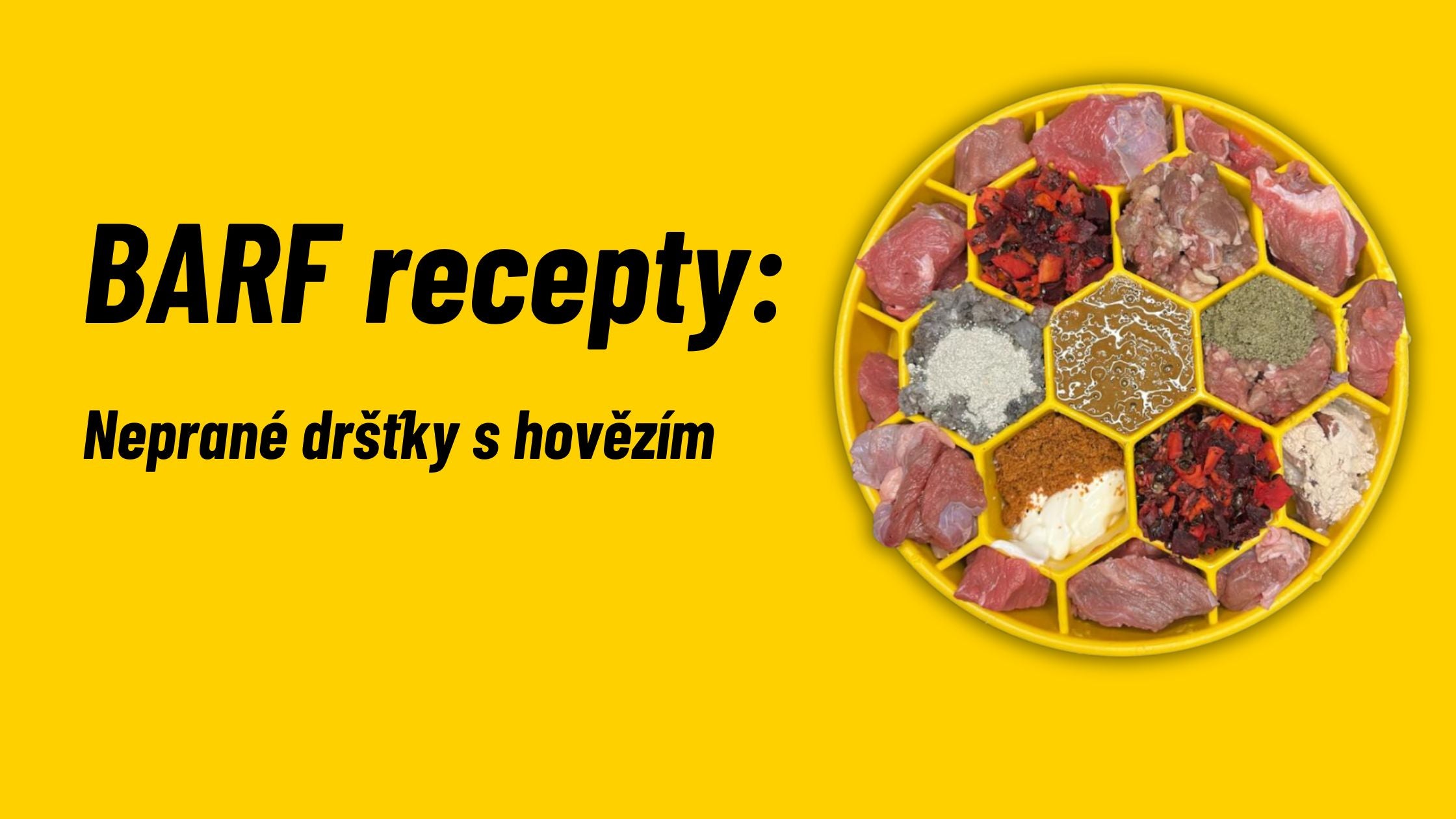 BARF recept: Hovězí dršťková