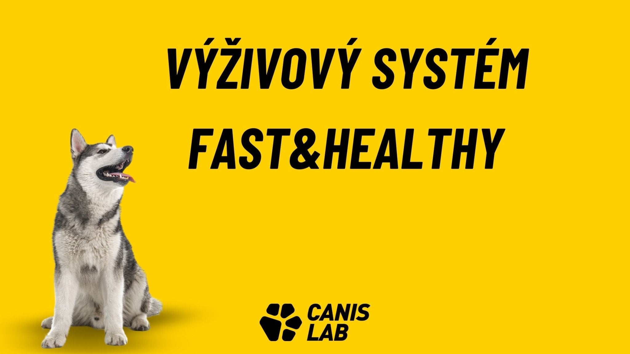 Fast&Healthy | Výživový systém pro sportovní psy