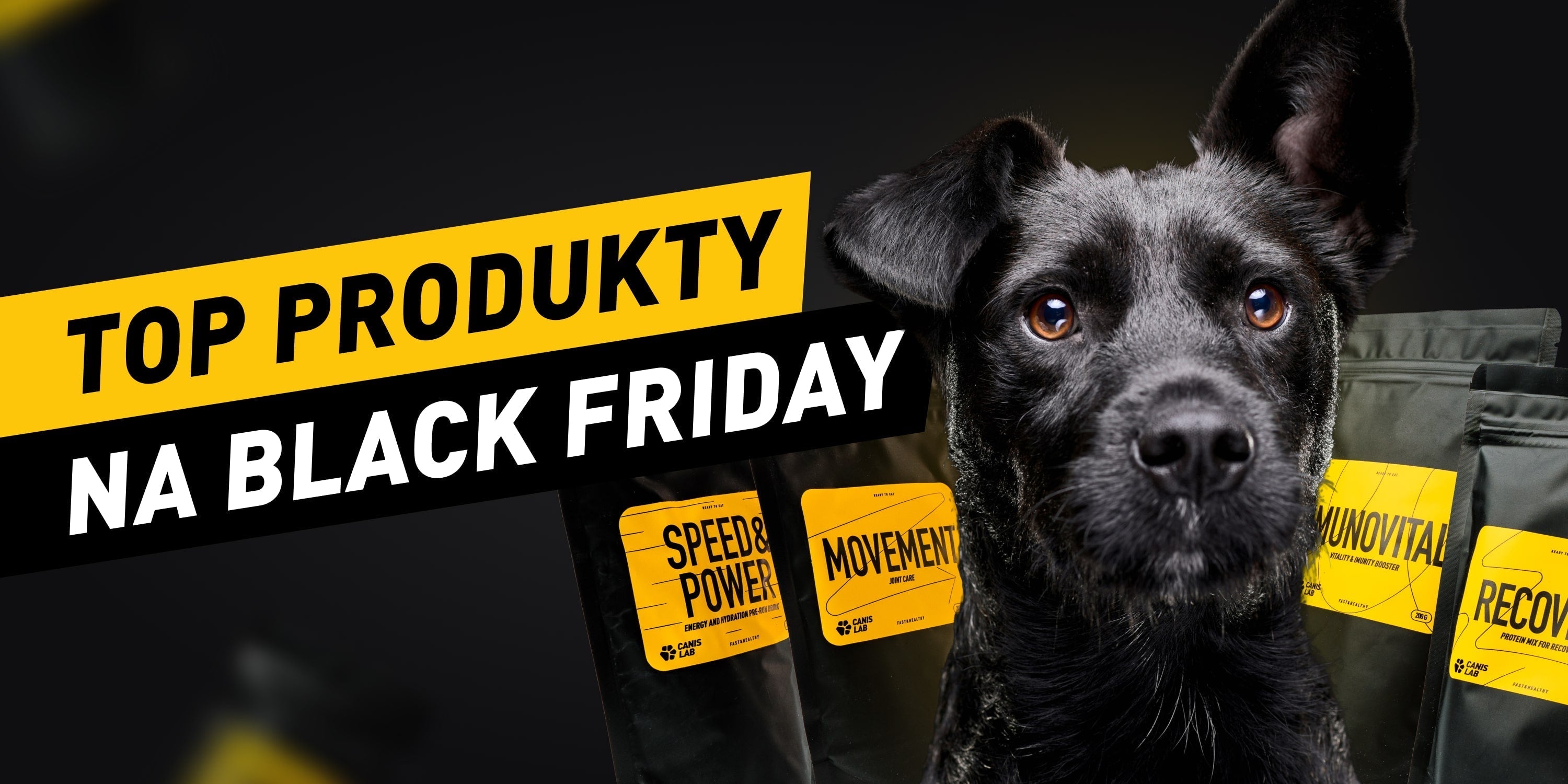 🔥 TOP produkty Canis Lab na Black Friday se slevou -20 %