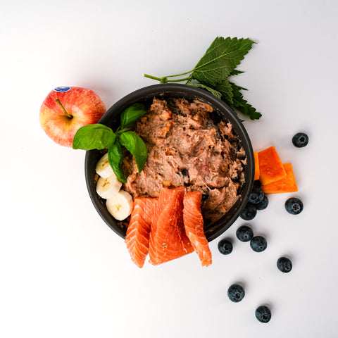 B.A.R.F. Komplet Poctivej losos | Mražené maso pro psy | Kompletní krmivo