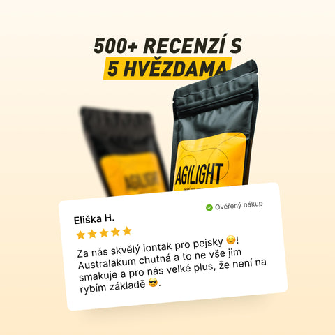 Agilight | Energie a zdraví pro agility a obedience