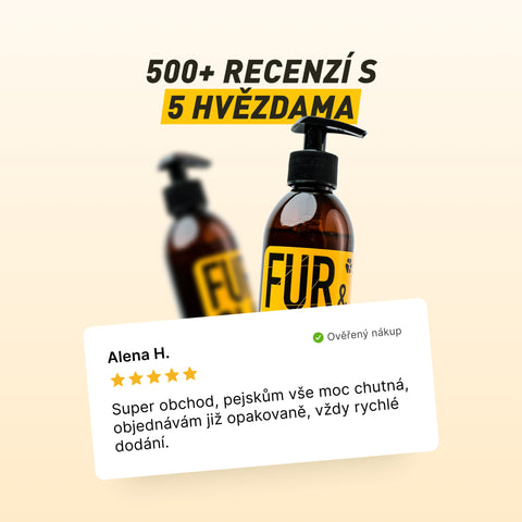 Fur & Claws | Olej pro zdravou srst psa | 250 ml