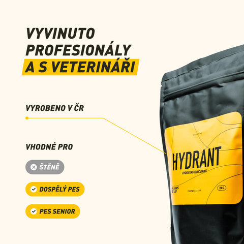 Hydrant | Hydratační iontový nápoj pro psy | 200 g
