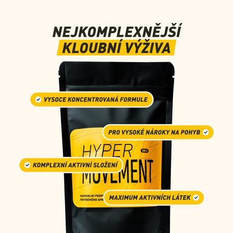Hypermovement | Komplexní kloubní výživa pro aktivní pohyb a zdravý pohybový aparát psa
