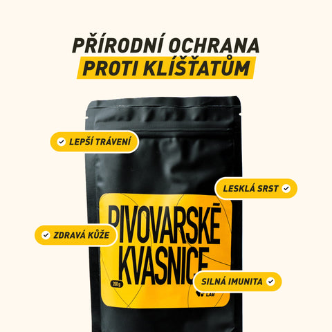 Pivovarské kvasnice pro psy | 200 g