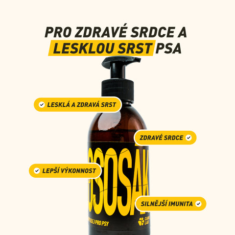 Lososák | Lososový olej pro psy