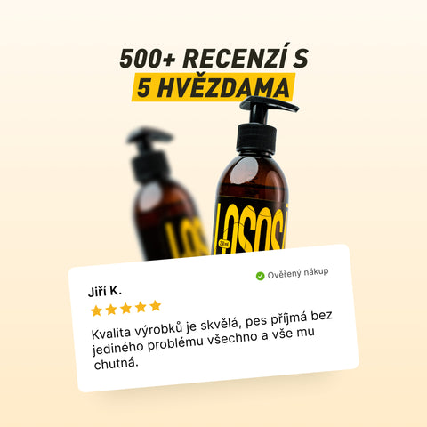Lososák | Lososový olej pro psy