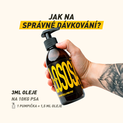 Lososák | 100% olej z norských lososů pro oslnivý lesk srsti, vitalitu a zdravé srdce