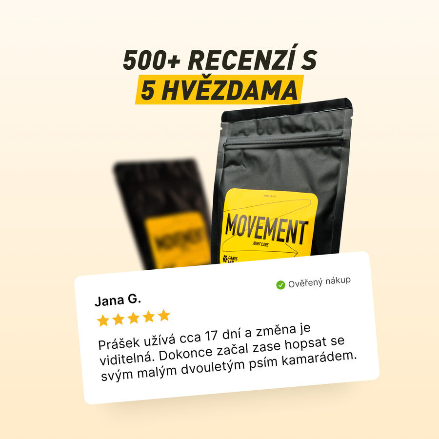 Movement | Kloubní výživa pro ochranu kloubů, šlach, vazů a chrupavek psa