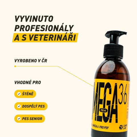 Omega 3+6 | Olej pro psy | 250 ml