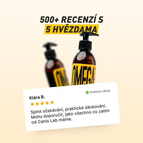 Omega 3+6 | Olej pro psy | 250 ml