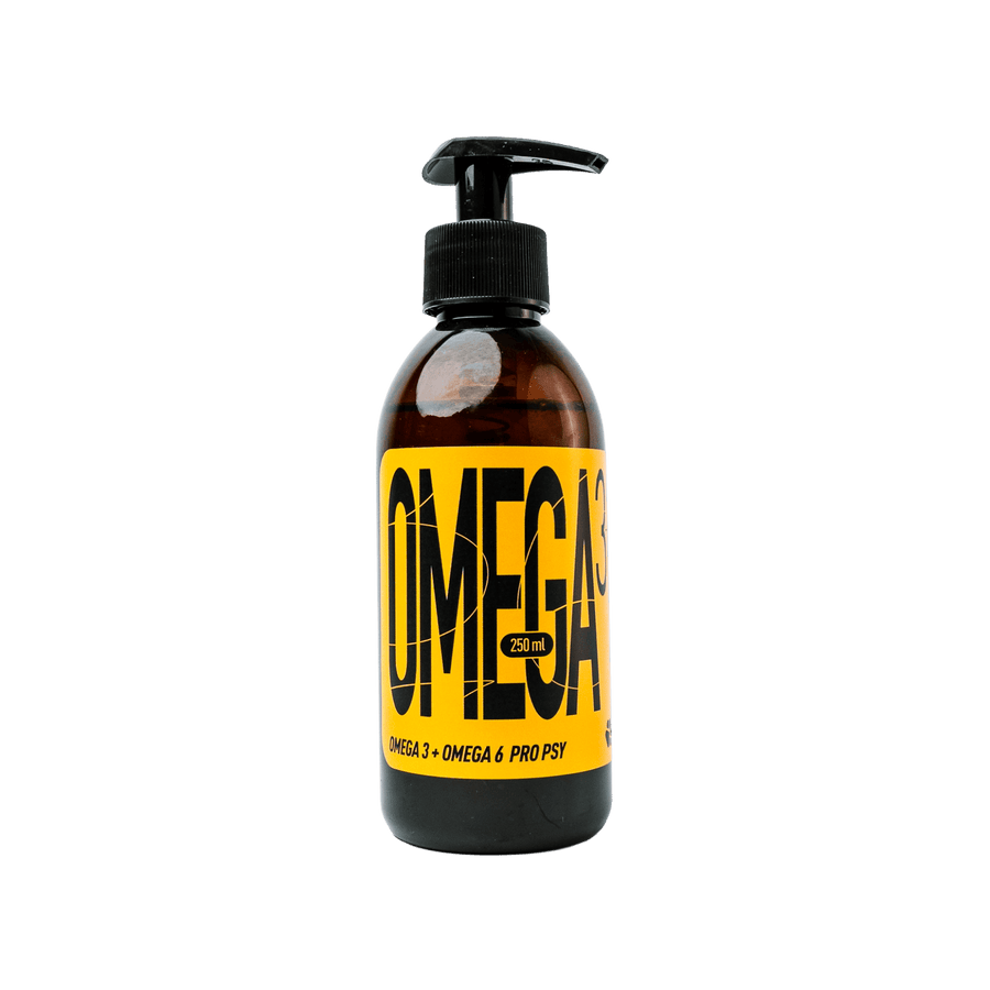Omega 3+6 | Vyvážený mix rybích a rostlinných olejů pro silnou imunitu a hustou srst