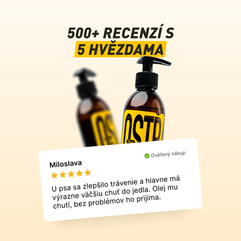 Ostřák | Olej z ostropestřce pro psy