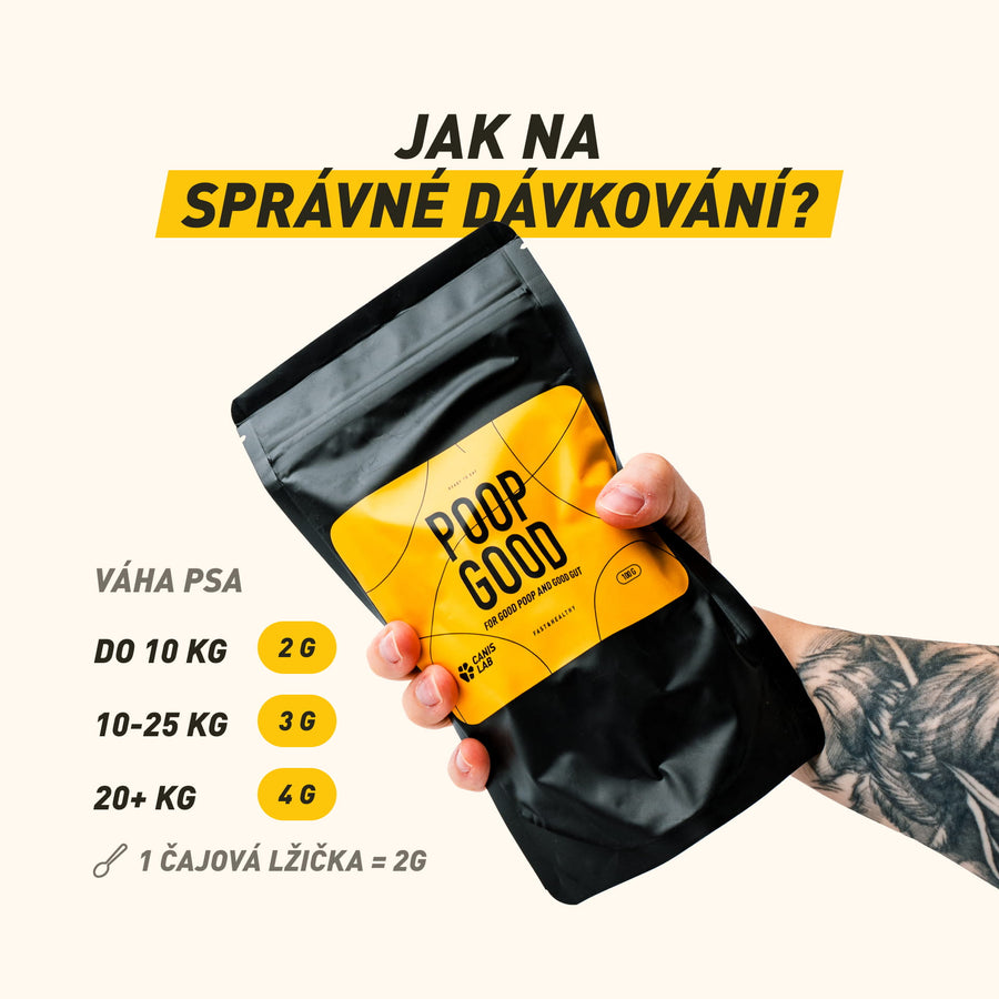 Poop Good | První pomoc při akutním průjmu pro rychlou stabilizaci střev a detoxikaci
