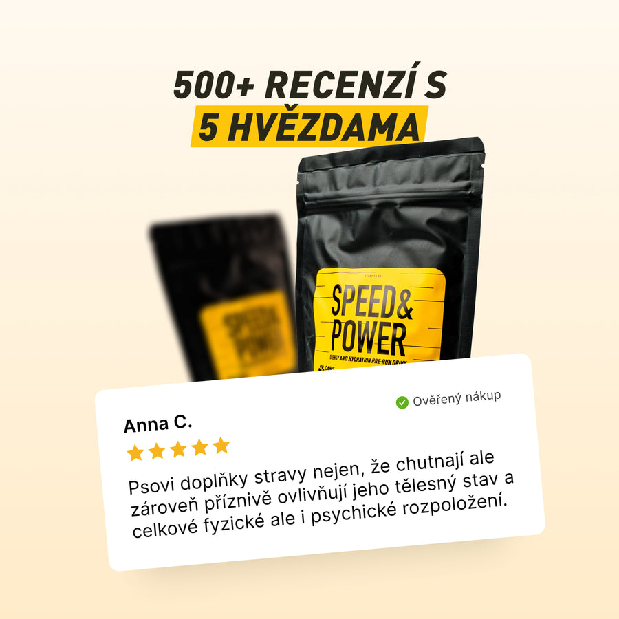 Speed & Power | Energetický rehydratační nápoj pro psy