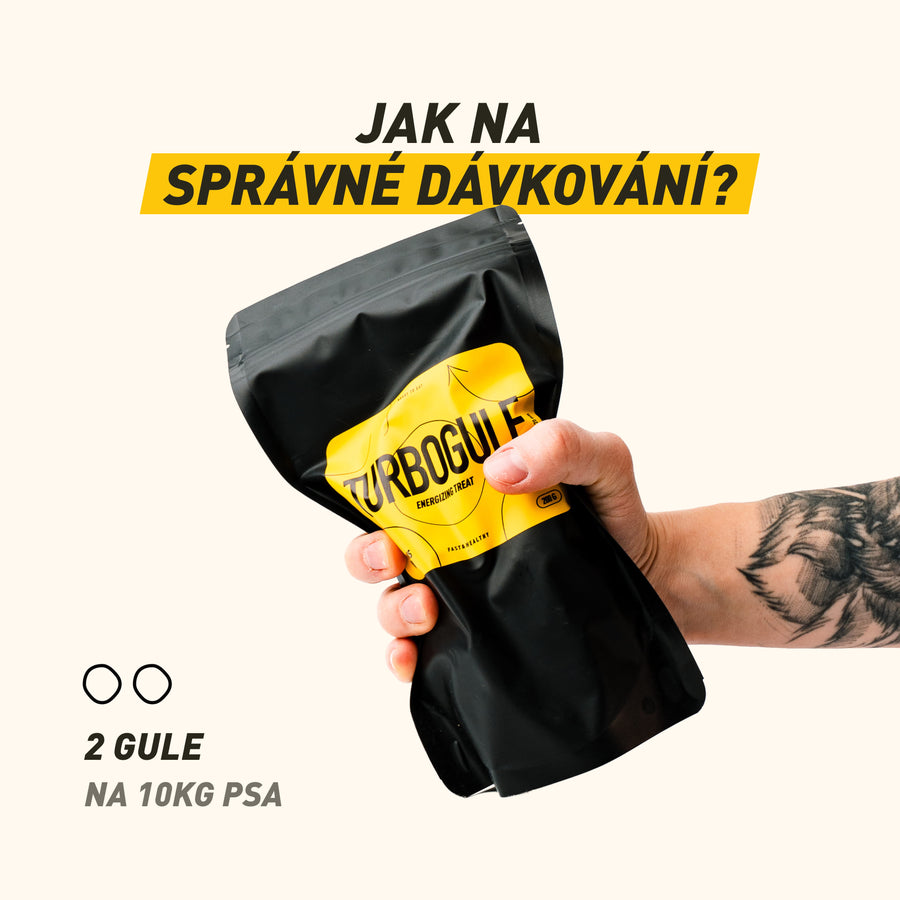 TURBOGULE | Energetický pamlsek pro psy | 200 g